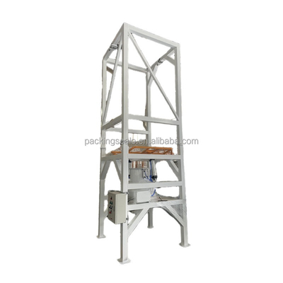 1.2kw Sistema di scarico di sacchetti jumbo a polvere di plastica a propulsione elettrica per l'industria chimica