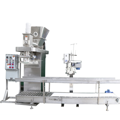 Macchina di riempimento semiautomatica da 25 a 50 kg di sacchi di latte/farina di frumento/cacao/polvere da lavaggio