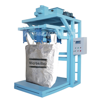 Jumbo Bulk Bag Filler Sistema PLC facile da usare per un processo di riempimento fluido
