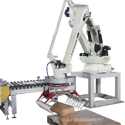 Macchina di palettatura completamente automatica per la palettatura di sacchi di cemento robotizzati in forte domanda