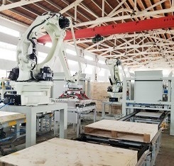 Nuova macchina di imballaggio robot industriale per imballaggi