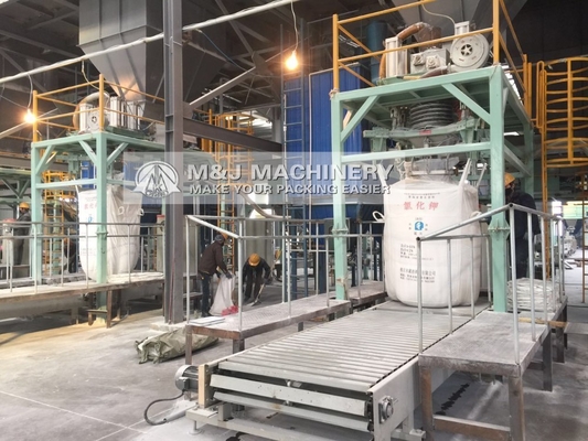 Macchina di riempimento a tensione di 50 Hz per pellet di plastica in imballaggio e imballaggio Jumbo Big