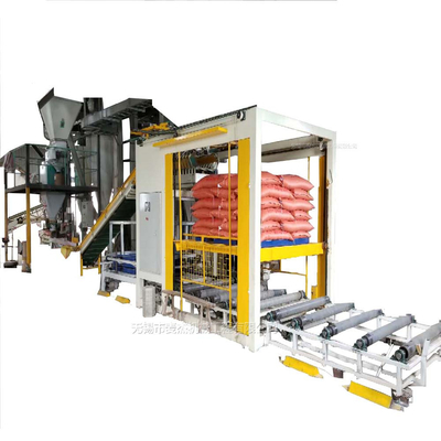 Palletizzatore automatico di grado automatico per sacchetti di riso di cemento dopo la consegna