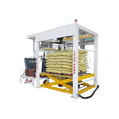 Palletizzatore automatico di grado automatico per sacchetti di riso di cemento dopo la consegna