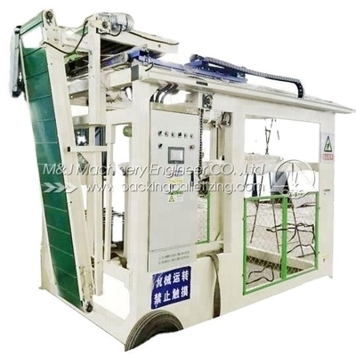 Palletizzatore automatico di grado automatico per sacchetti di riso di cemento dopo la consegna