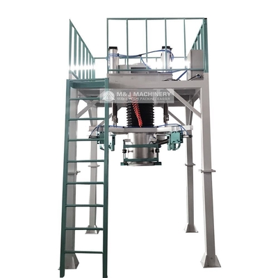 Macchina di imballaggio automatico di riempimento di sale con scala in sacchetto jumbo in imballaggio di plastica