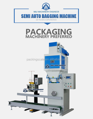 Semi-Auto 50kg Bags Packing Machine per il compost 220V/380V 500kg