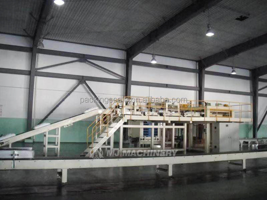 Macchine per l'accumulo di pallet ad alta velocità tipo azionato elettricamente per la palletizzazione ad alto livello