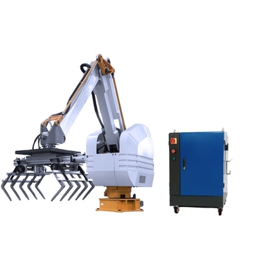 Palletizzatore robotico azionato elettricamente ad alta capacità per la paletizzazione automatica di sacchi di cemento