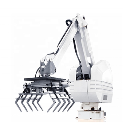 300 KG Palletizzatore automatico per robot per impianti di fabbricazione di componenti PLC principali inclusi