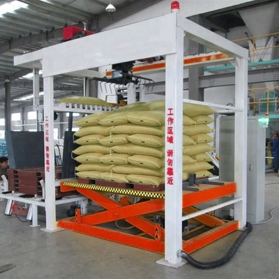 Convogliatore di impilazione di sacchi palletizzatore per sacchi per mangimi per animali Velocità di impilazione 600-800 sacchi/ora
