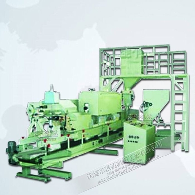 Macchina di imballaggio di farina completamente automatica per impianti di produzione 6 sacchetti/min 10kg 25kg 50kg
