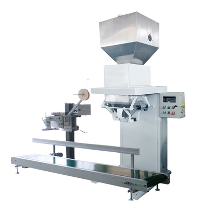 Macchina di imballaggio di crusche di grano da 25 kg a 50 kg con alta velocità di imballaggio e dimensioni 3*0,8*2,8 m