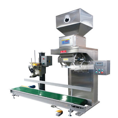 Macchina per riempire sacchi di pietra per imballaggio di ghiaia 25 kg 50 kg Capacità e grado semiautomatico