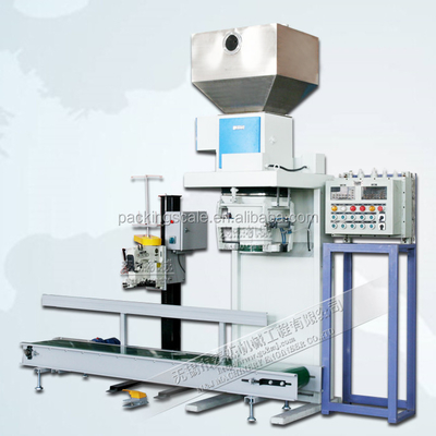 Macchina per riempire sacchi di pietra per imballaggio di ghiaia 25 kg 50 kg Capacità e grado semiautomatico