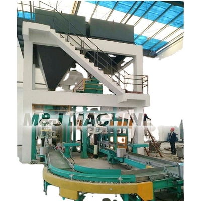precisione Peso automatico e pacchetto di cucitura per la linea di imballaggio di produzione di palette