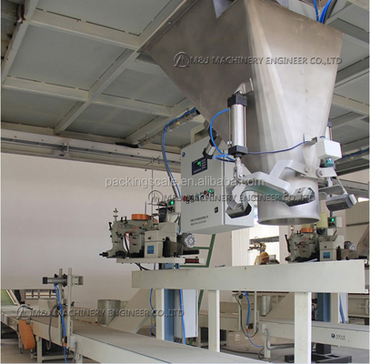 Sistema di imballaggio di sacchi per macchine per farina di grano da 25 kg Hardware ISO9001 2008 Certificato