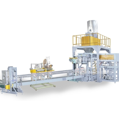 Macchina di imballaggio e palletizzazione della farina completamente automatica 2500 kg