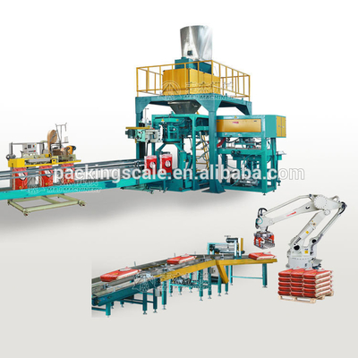 precisione Distanza di pesatura 10-25 kg Macchina di imballaggio automatico con sacchetto di riempimento in polvere di spezie