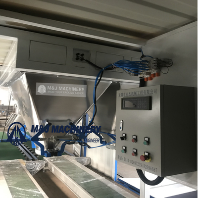 Impianto di produzione Macchine semiautomatiche per l'imballaggio del riso per contenitori mobili