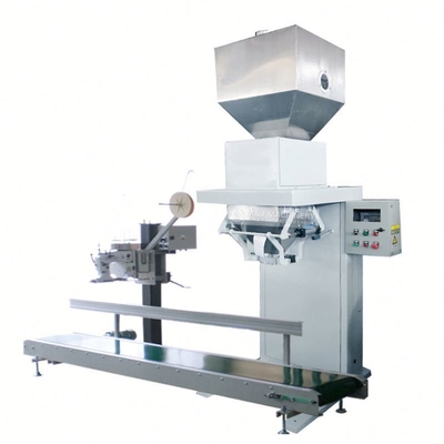 Tipo di imballaggio in sacchetto Macchina semiautomatica per imballaggio di riso da 5 kg a 50 kg per sacchetti aperti