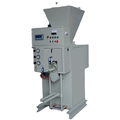 Macchina di imballaggio automatico a polvere a propulsione pneumatica per sacchetti a valvole da 25 kg a 30 kg a 50 kg