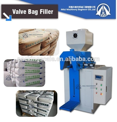 Tipo di imballaggio in barile 2kw Sput Cement Packer per 25kg 50kg Valve Bag Cement Scale