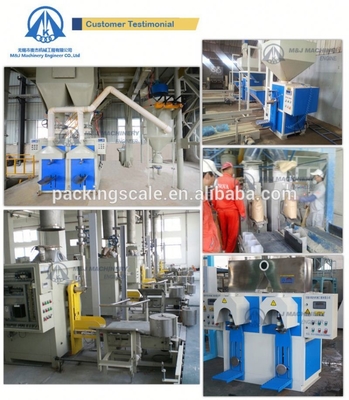 Tipo di imballaggio in barile 2kw Sput Cement Packer per 25kg 50kg Valve Bag Cement Scale