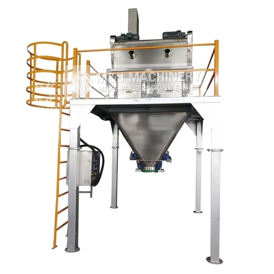 Maschera elettrica di pesatura e imballaggio Bulgur da 5 a 25 kg con controllo della bilancia Mettler