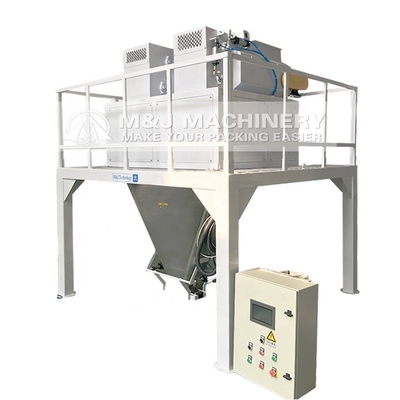 Maschera elettrica di pesatura e imballaggio Bulgur da 5 a 25 kg con controllo della bilancia Mettler