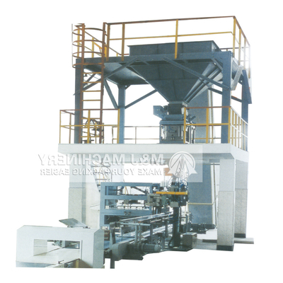 380V Tipo azionato 50kg Macchina di imballaggio a polvere completamente automatica pellet di cereali