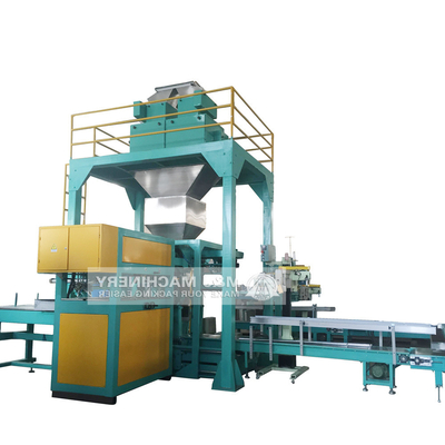 380V Tipo azionato 50kg Macchina di imballaggio a polvere completamente automatica pellet di cereali