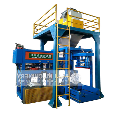 380V Tipo azionato 50kg Macchina di imballaggio a polvere completamente automatica pellet di cereali