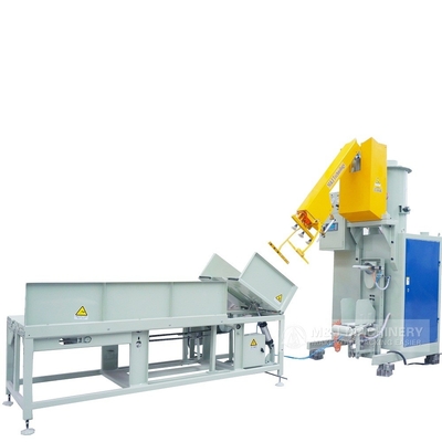 Macchina di imballaggio automatico per sacchi di cemento da 25 a 50 kg facile da usare con materiale cartaceo