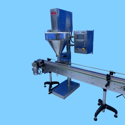 Macchine di imballaggio automatiche elettriche per riempimento di polveri alimentari per applicazioni chimiche