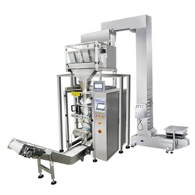 Macchina semiautomatica per imballaggio di pellet da 500 a 5000 g Macchina per imballaggio di cereali