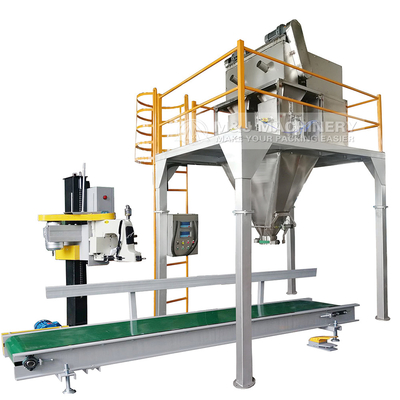 Macchina di imballaggio multifunzione per 50 kg di imballaggio di fertilizzanti semiautomatica e progettazione