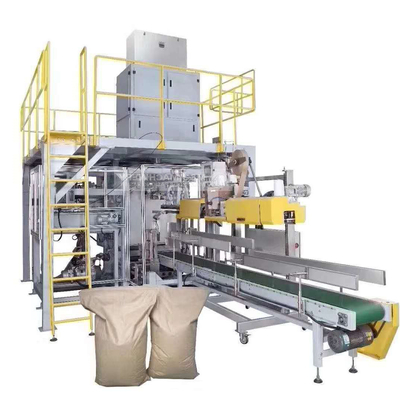 Macchina di imballaggio automatico per prodotti chimici sigarette polvere da lavaggio alimenti granuli concime motore nucleo sacchetto