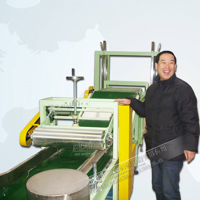 Macchine automatiche per appiattire sacchetti per materiali di imballaggio in plastica e macchine