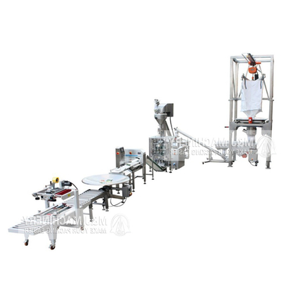 Macchina di confezionamento del grano di riso completamente automatica azionata elettricamente per alimenti in sacchetto 100-2000g