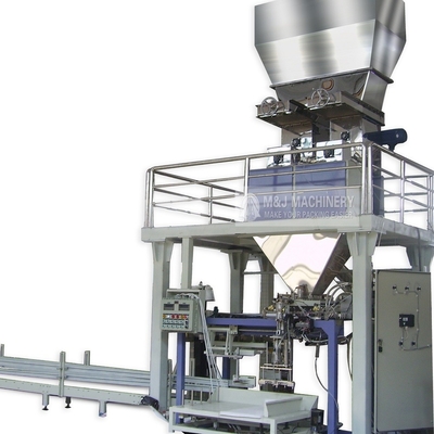 Macchina semiautomatica di imballaggio di fertilizzanti per imballaggi di fertilizzanti organici da 25 kg a 50 kg