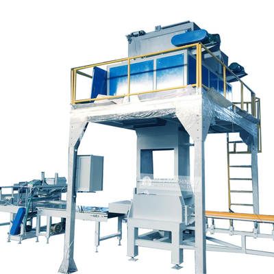 Soluzioni per l'imballaggio alimentare Vacuum Feed Corn Silage Bagger per impianti di produzione