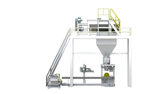 precisione Macchina semiautomatica di imballaggio in polvere nera di carbonio per sacchetti di riempimento da 20 kg a 50 kg