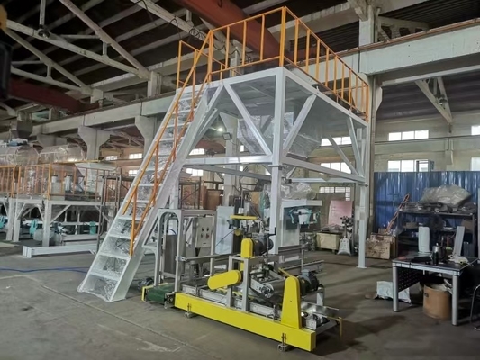 precisione Macchina semiautomatica di imballaggio in polvere nera di carbonio per sacchetti di riempimento da 20 kg a 50 kg