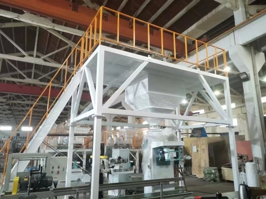 precisione Macchina semiautomatica di imballaggio in polvere nera di carbonio per sacchetti di riempimento da 20 kg a 50 kg
