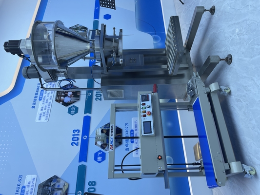 220V Semi-Auto Farina Polvere Auger Riempitore per premade Liner Plastic Bag Sealing Machine