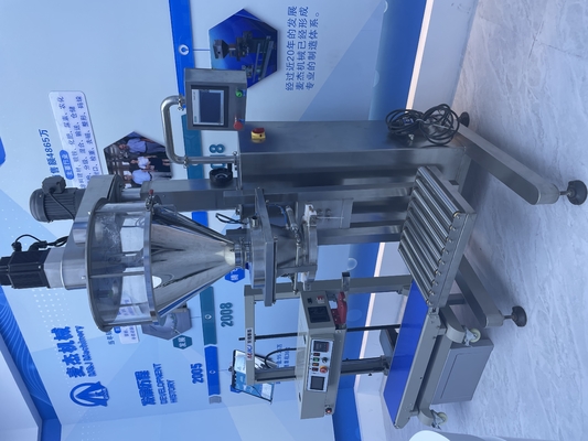 220V Semi-Auto Farina Polvere Auger Riempitore per premade Liner Plastic Bag Sealing Machine