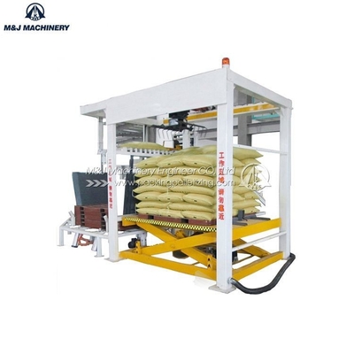 Altezza di impilazione personalizzabile di 1300-1800 mm per la macchina di palletizzazione a sacchetto completamente automatica