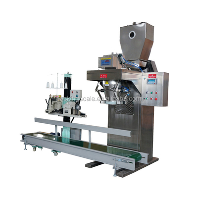 Macchina di imballaggio elettrica a 25 kg a sacchetto aperto per cereali e noci 2800*1500*1900mm