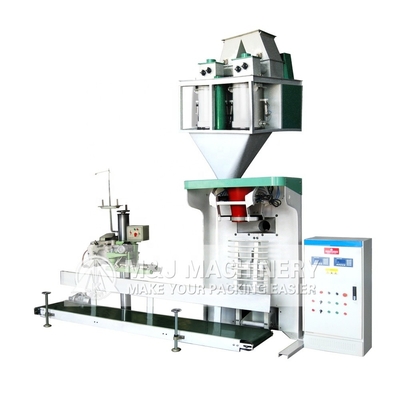Macchina di imballaggio elettrica a 25 kg a sacchetto aperto per cereali e noci 2800*1500*1900mm